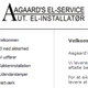 G til hjemmesiden for Aagaard's El-service